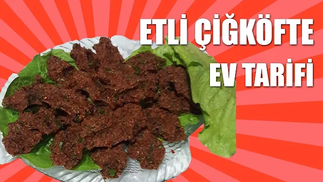 etli çiğ köfte tarifi