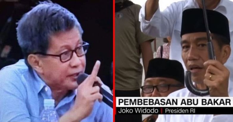 Ba'asyir Batal Bebas, Rocky Gerung Sebut Presiden Jokowi 
