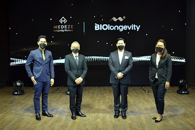 “เมดีซ กรุ๊ป” ตอกย้ำภาพลักษณ์ผู้นำด้าน “BIOlongevity Technology”ดึง 3 แพทย์-นักวิจัยระดับโลกร่วมเสวนาในหัวข้อ “BIOlongevity: ชีวิตยืนยาว 120 ปีที่เป็นจริงได้”พร้อมเปิดตัวภาพยนตร์ไวรัลชุดใหม่ “เลือกพรุ่งนี้ที่ดีกว่า” (Live A Better Tomorrow)