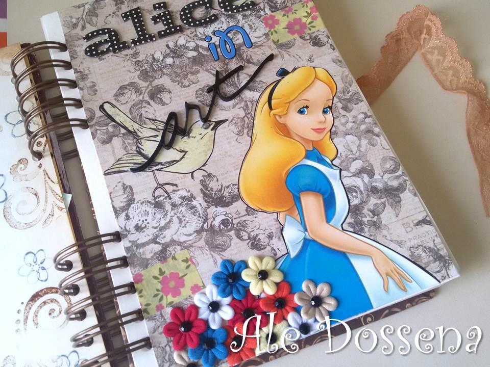 caderno alice no pais das maravilhas Ofertas no Extra br