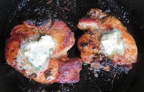 Herbed Pork Chops with Garlic Butter