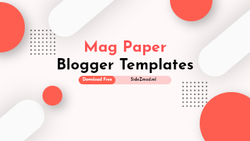 Mag Paper Premium Blogger Template