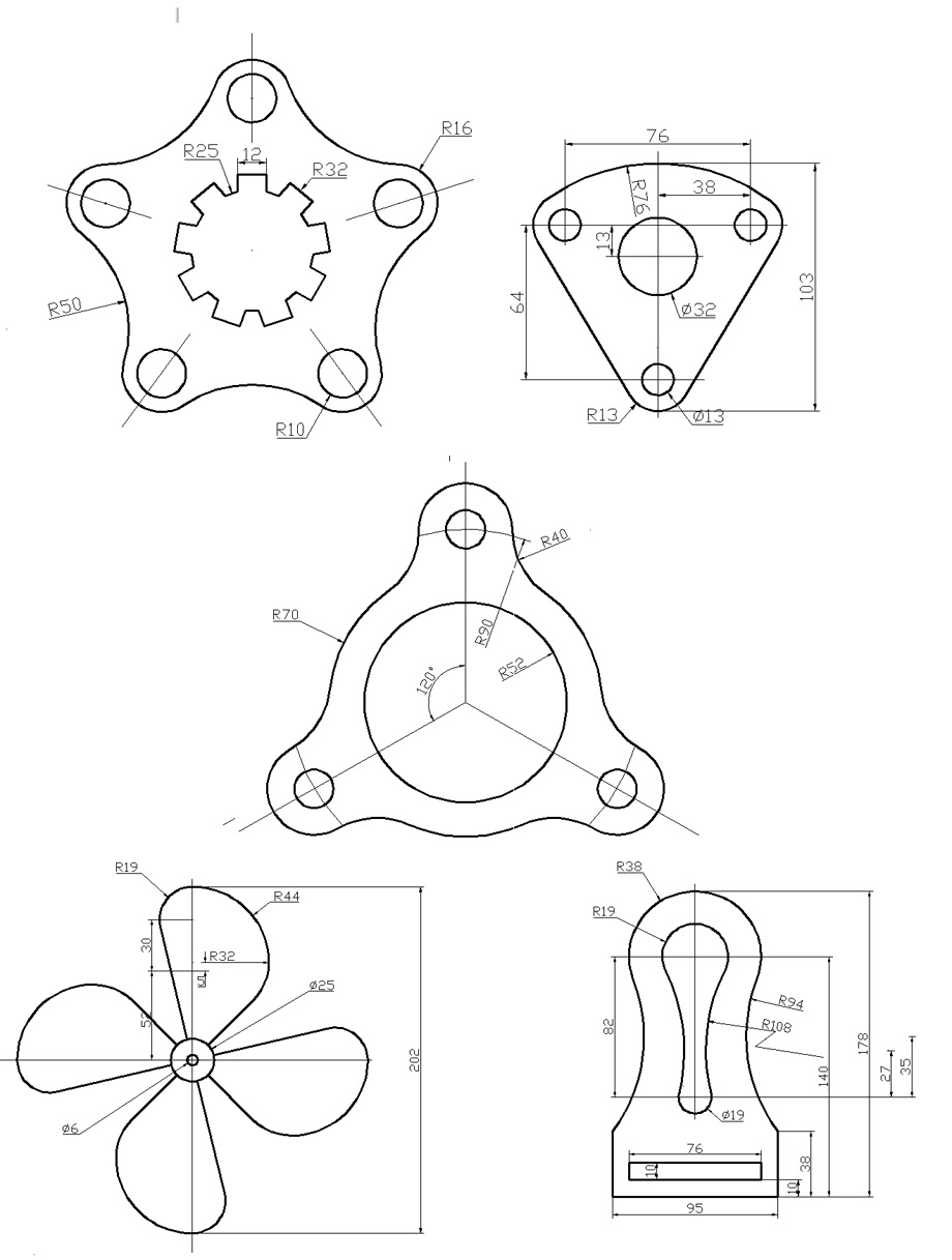 Contoh untuk materi konstruksi geometris