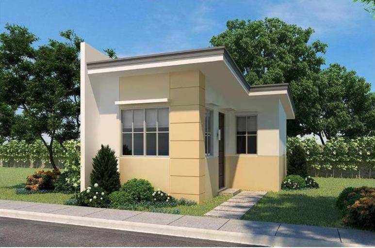 BEAUTIFUL SMALL  HOUSE  DESIGN WITH 2 BEDROOM AND 1 BATHROOM 