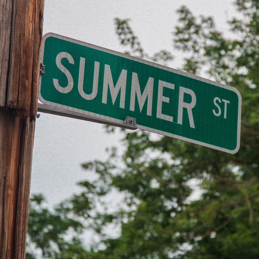 Summer Street sign in Portland, Maine August 2014 photo by Corey Templeton