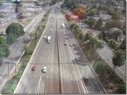 IMG_8513 View of Interstate 5 from the Portland Aerial Tram in Portland, Oregon on August 19, 2007