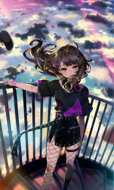 Anime Girl Wallpaper Iphone HD 4K - TresnaDev