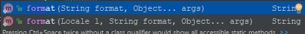 terdapat salah satu method yang berjulukan  Belajar Mengenal Fungsi format String Pada Program Java