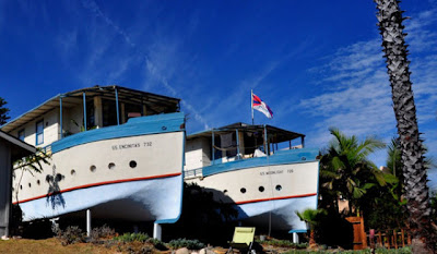 beached boats