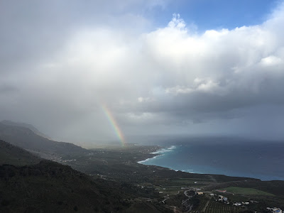 Rainbow over Frangokastello!!!