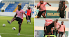 Former Super Eagles Star and AFCON Winner Ogenyi Onazi train with Remo Stars