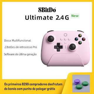 8BitDo Ultimate Wireless 2.4G Gaming Controller