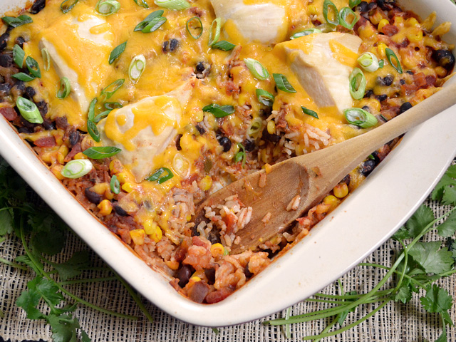 Salsa Chicken Casserole