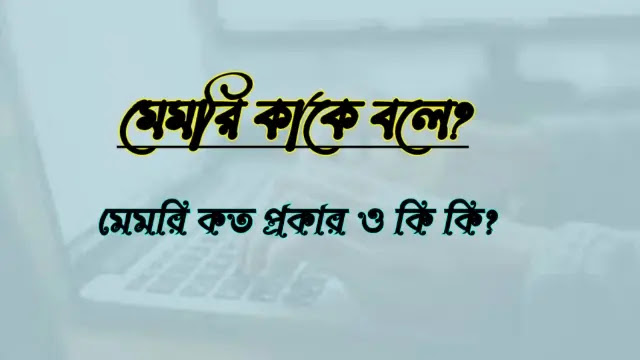 মেমরি কাকে বলে