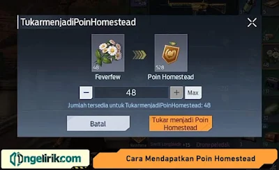 Cara Mendapatkan Poin Homestead di Undawn