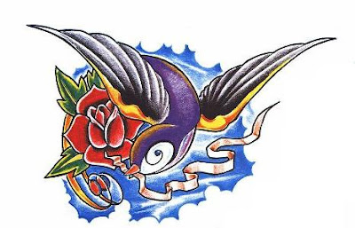 blue bird tattoos swallows. part 3 (Lenya Love) Tags: blue bird tattoo star 