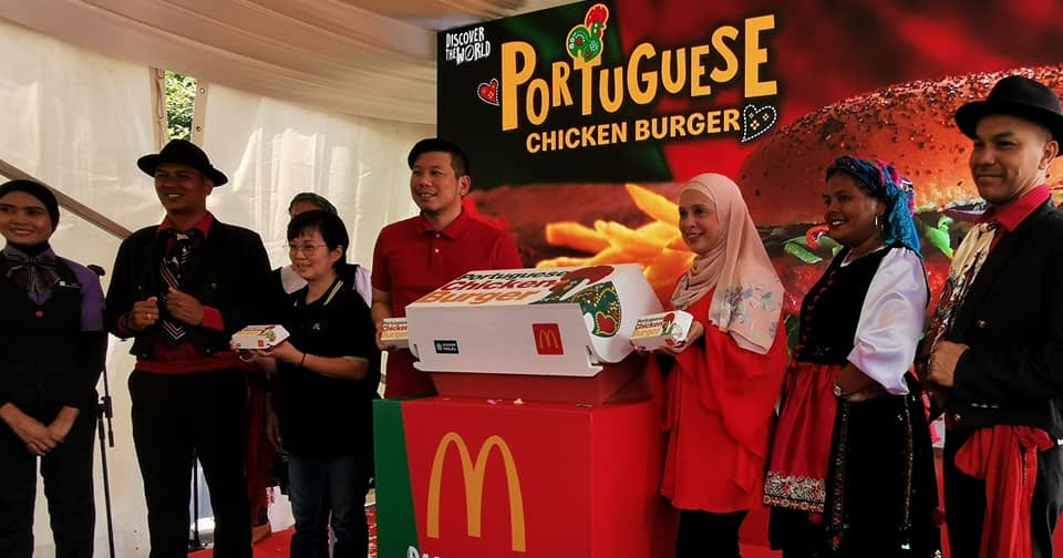 McDonald's Malaysia Memperkenalkan Cita Rasa Ala Portugal 