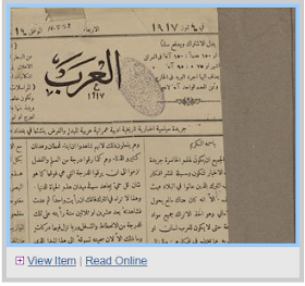 http://www.wdl.org/en/search/?collection=al-arab-newspaper-collection