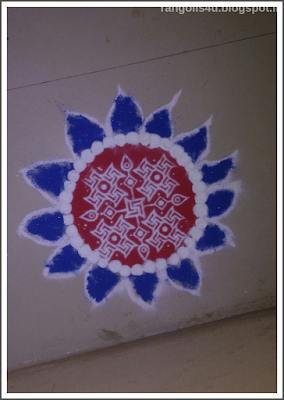 Swastik Rangoli Designs