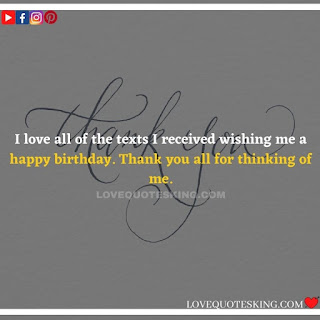 Thank you quotes for birthday wishes | Thank You Messages for Birthdays | Thank you messages for birthdays | Birthday thanks message