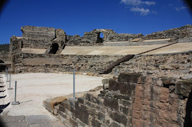 Amphitheatre in Baelo Claudia near Bolonia beach in Cádiz