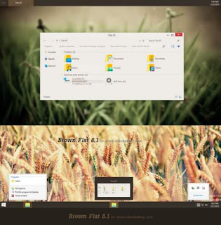  sanggup menciptakan tampilan dekstop komputer atau laptop kau jadi lebih menarik 10 Tema & Visual Style Windows 8.1 Keren Untuk Percantik Dekstopmu