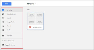 Cara menyimpan file di google drive hakikatnya sama dengan menguplud file di internet sehi Cara Menyimpan File di Google Drive Dengan Mudah