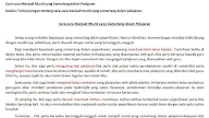 Contoh Soalan Karangan Bahasa Inggeris Tingkatan 2