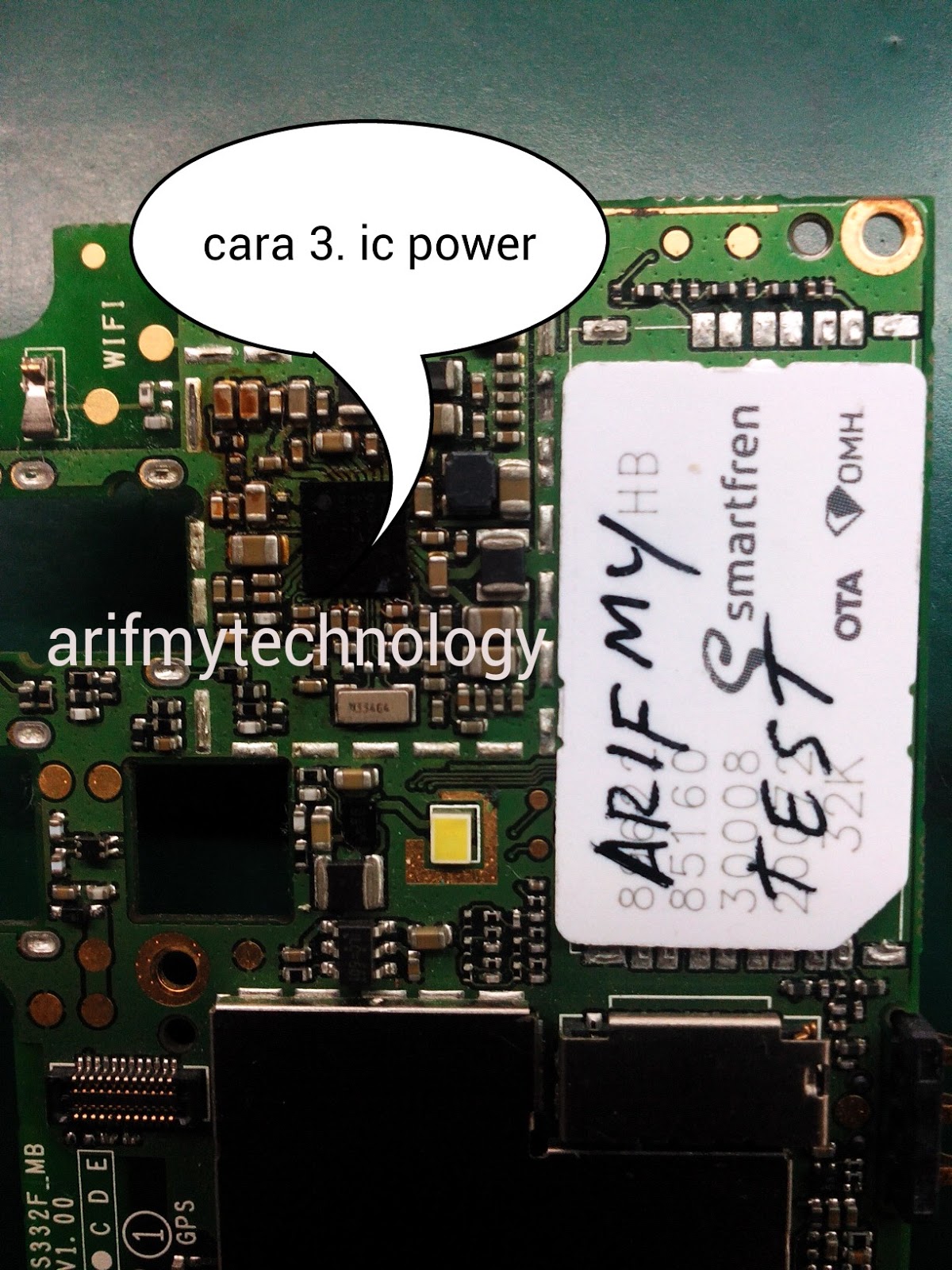 Andromax G AD687G Tidak bisa charger - ArifmyTechnology