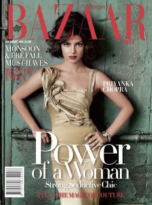 Priyanka Chopra Sizzles on Harper’s Bazaar India