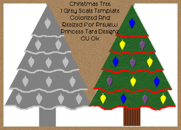 Christmas Tree Template