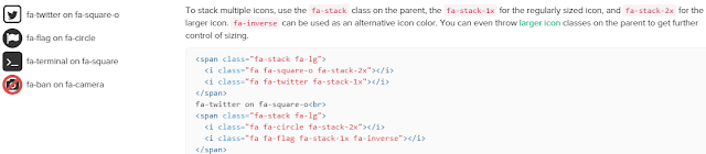 Stacked-Icons-Font Awesome 進階使用方式整理﹍製作社群分享按鈕