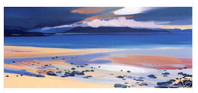 Pam Carter Picture, Beach at Harris