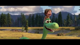 The Good Dinosaur (Movie) - Teaser Trailer 2 (Spanish Narrator and Info Text) - Screenshot
