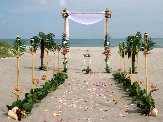 Beautiful Beach  Wedding  Decorations 