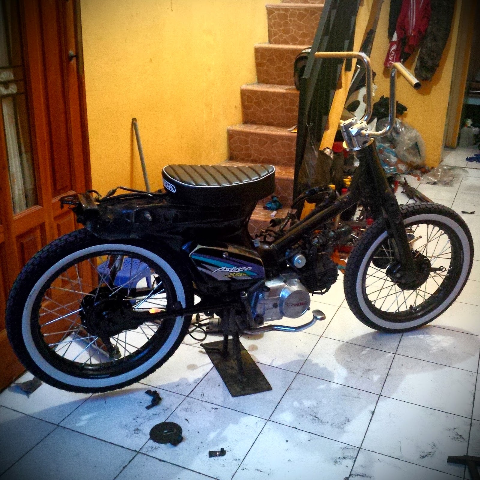 Bengkel Modifikasi Motor Choppy Street Cub Murah Bandung