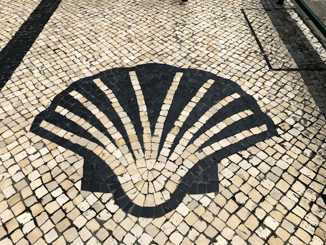 Calçada portuguesa nas ruas de Macau 
