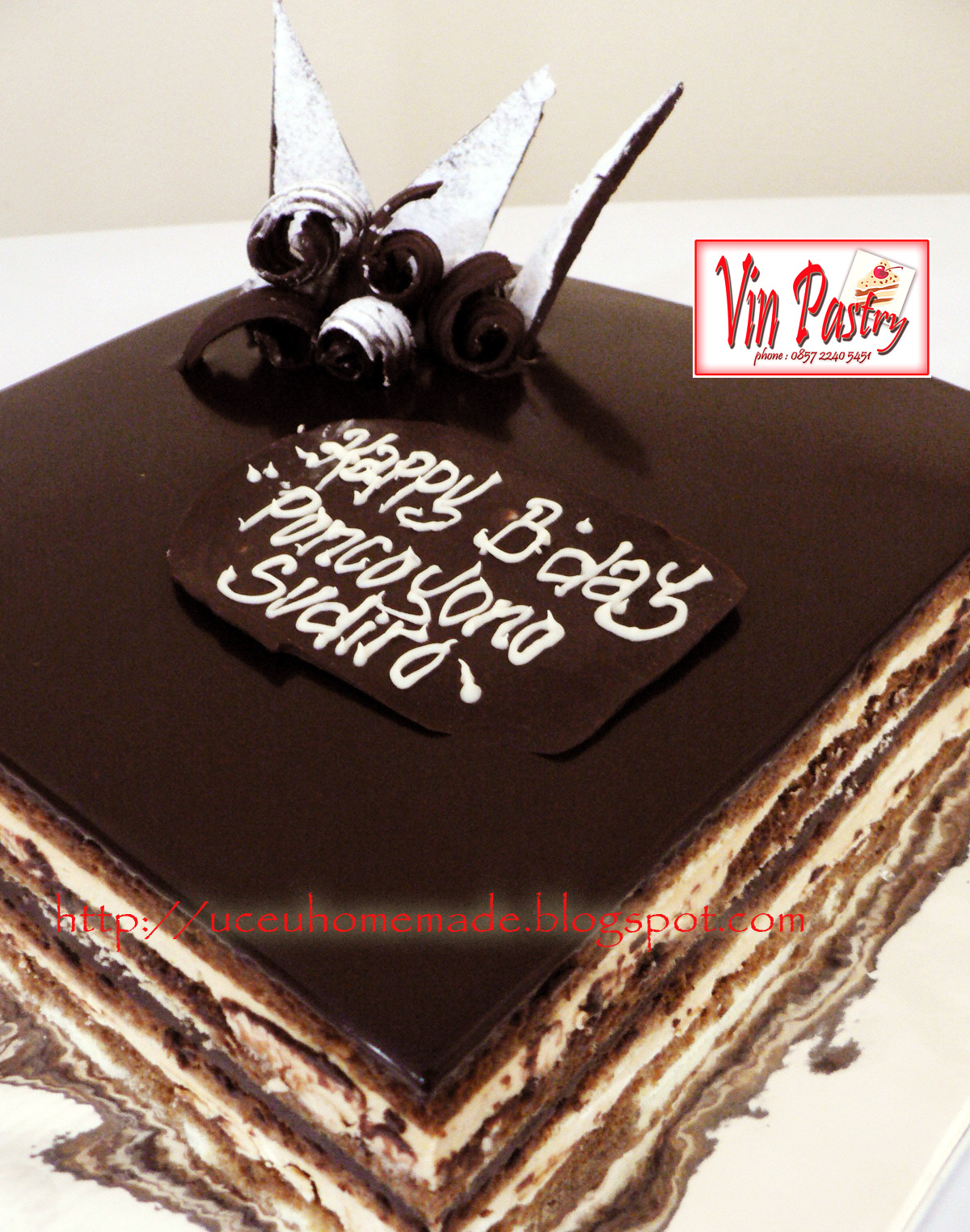 cake  tiramisu UceuHomeMade: Opera hesti Cake