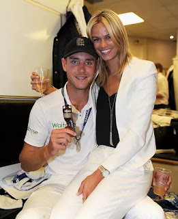 Stuart Broad Celebrates 