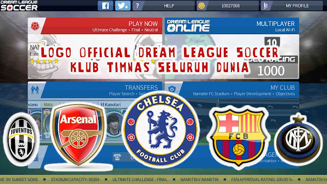  kini saatnya aku akan membagikan lagi perihal  Kumpulan Official Logo Dream Liga Soccer Klub & Timnas Seluruh Dunia Lengkap