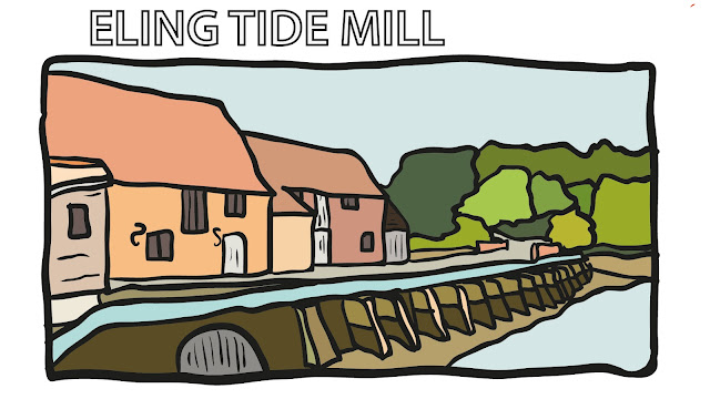 Eling Tide Mill & Causeway