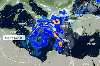 Floods in Libya caused by storm Daniel kill 150 people