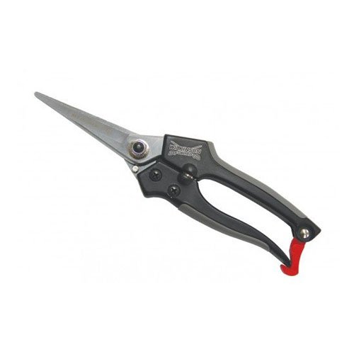 Wilkinson Sword straight pruning snips has lightweight design with a comfortable soft grip for delicate pruning that requires a clean cut.