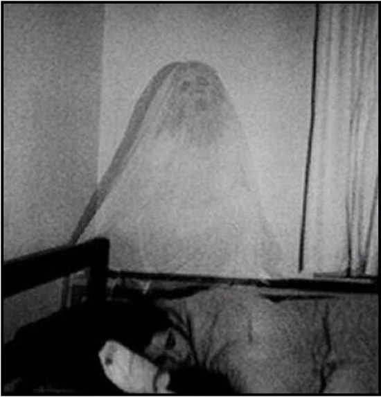 Imaginary pictures of ghosts of subtle beings of the supernatural while sleeping in nightmares