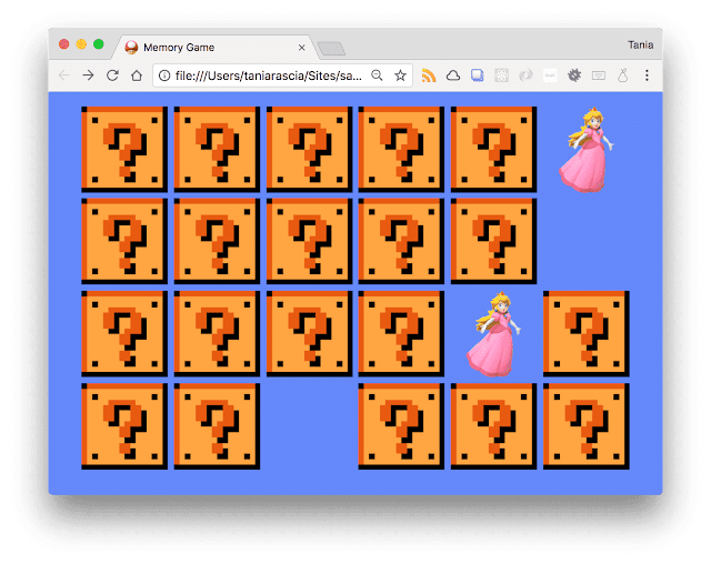 Make MEMORY GAME in JavaScript, HTML and CSS 