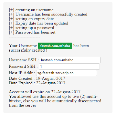 cara membuat ssh http injector  cara membuat ssh telkomsel  cara buat akun ssh di fastssh  akun ssh gratis 2018  membuat akun ssh full speed  download akun ssh  akun ssh gratis selamanya  buat akun ssh gratis 1 bulan Cara Membuat Akun SSH Gratis 1 Bulan atau 30 Hari Cara Membuat Akun SSH Gratis untuk Pemula (Terbaru 2018) Cara Membuat Sendiri Akun SSH Premium Gratis