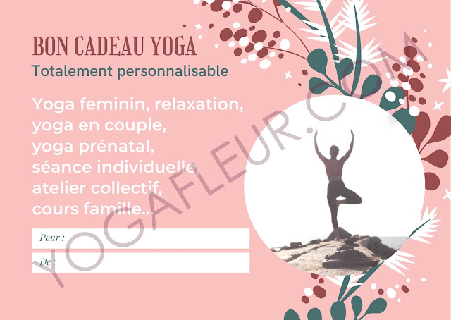 bon cadeau yoga