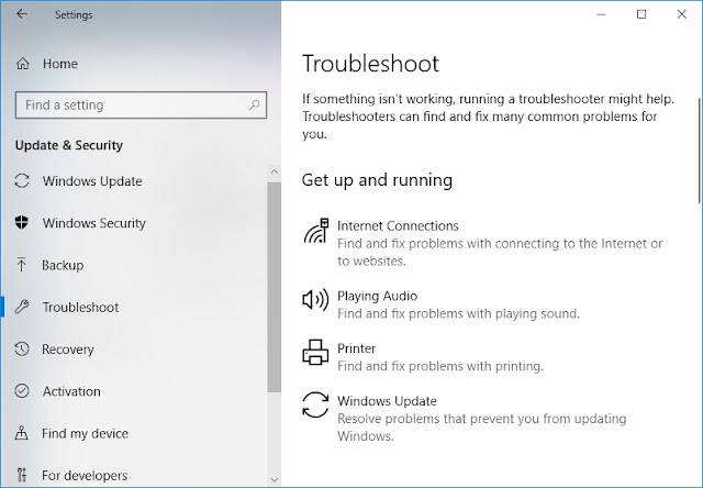 Troubleshooter GUI