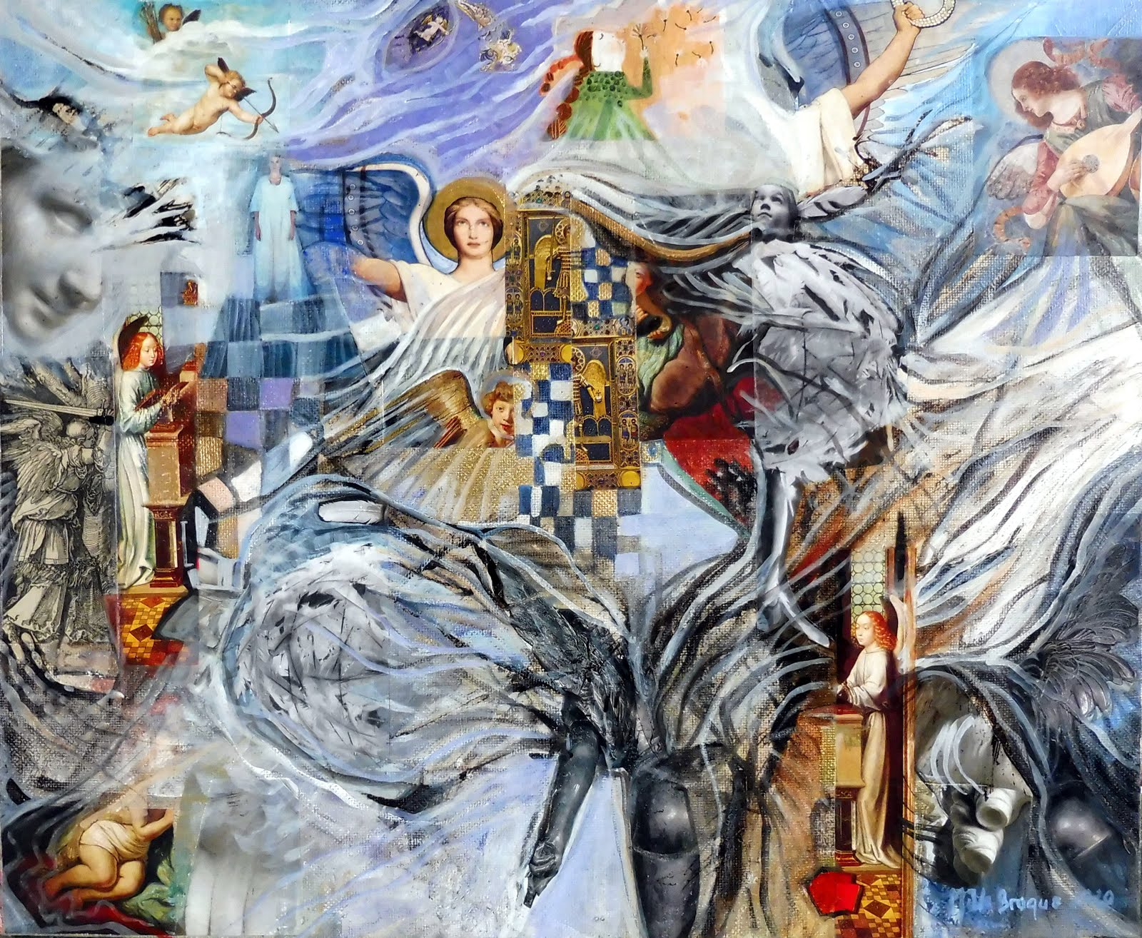 Sweet angels - 46 x 31 cm - 2020