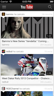 YouTube, l'app ufficiale si aggiorna alla vers 1.2.1